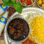چلو خورشت قرمه سبزی